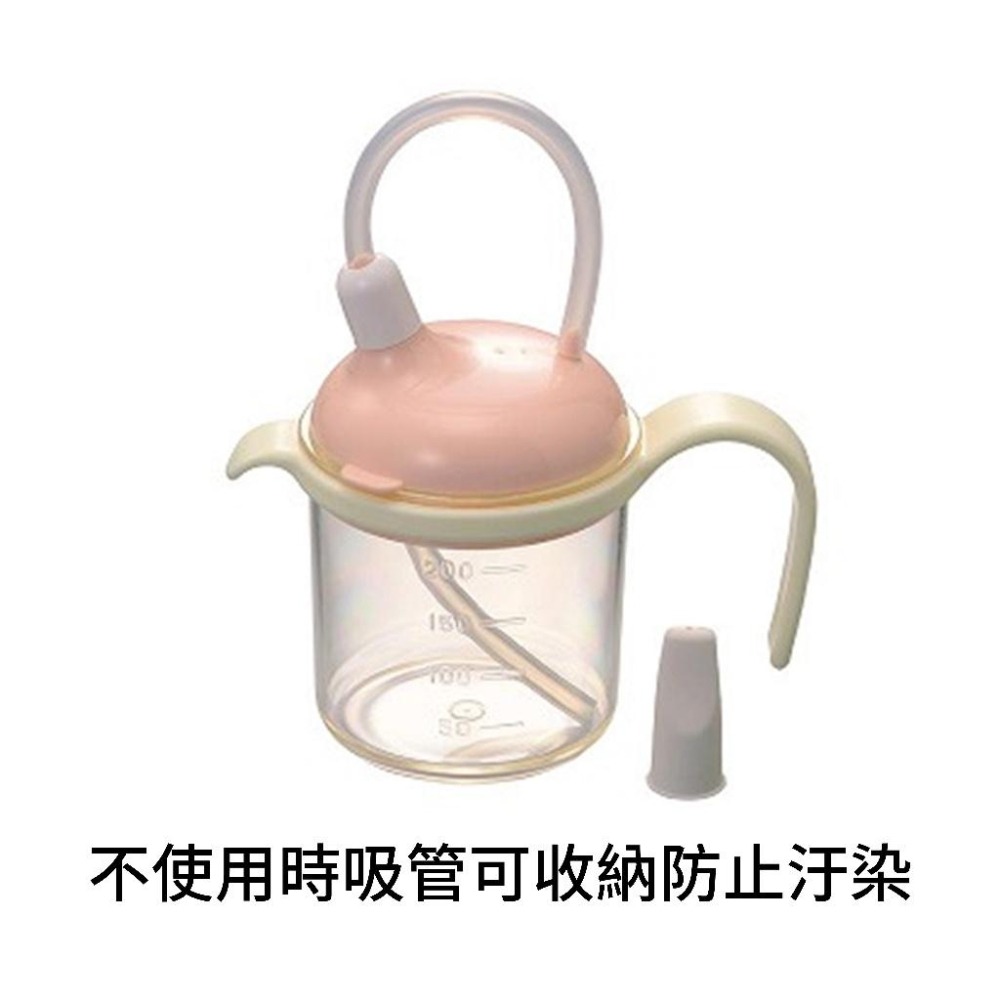 日本 護理杯 贈吸管X10 吸管杯 吸口杯 老人看護 臥床飲水杯 看護杯-細節圖2