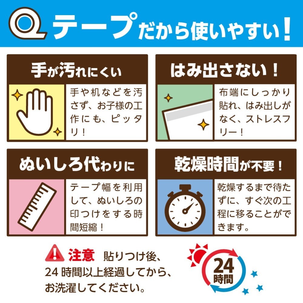 日本KAWAGUCHI 河口牌 水洗超強力布用雙面膠帶 20m大容量 10/15/20mm-細節圖8