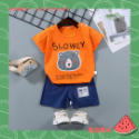 西瓜時光．韓版幼童夏季純棉短袖套裝-兒童上衣 兒童短褲 兒童T恤 幼兒短袖 兒童短袖上衣 男童 女童 寶寶上衣 純棉T恤-規格圖5