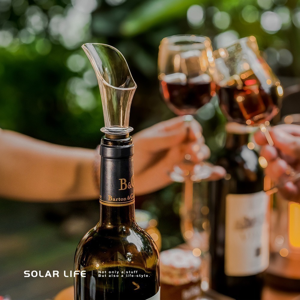 Solar Life 索樂生活 真空按壓式紅酒塞 醒酒倒酒器 筆型氣壓紅酒開瓶器.保鮮密封存酒香檳 抽氣酒瓶塞 葡萄酒塞-細節圖7