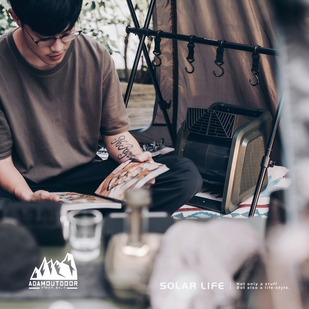 ADAMOUTDOOR 重裝渦輪循環扇.空氣對流扇 空調涼風扇 帳篷電風扇 露營風扇 戶外涼風扇 電風扇-細節圖9