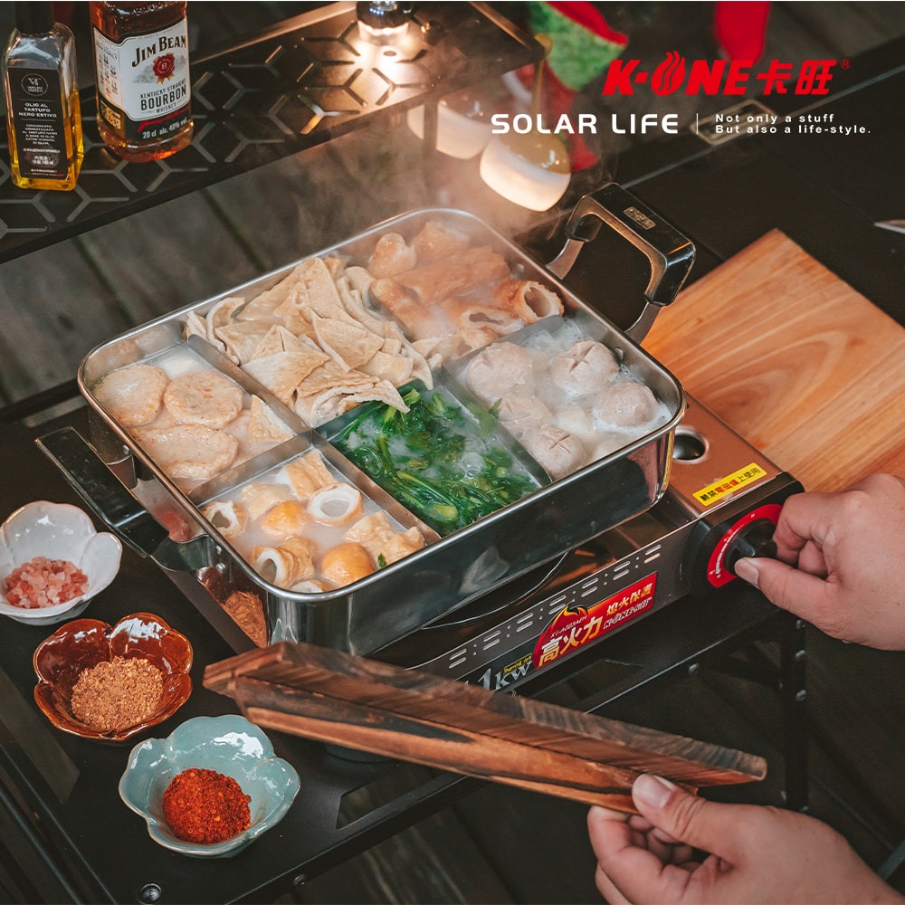 K-ONE卡旺 4.1kw 攜帶式卡式爐 A023(K).瓦斯卡式爐 4.1KW瓦斯爐 防風單口爐 露營燒烤爐 休閒爐-細節圖7