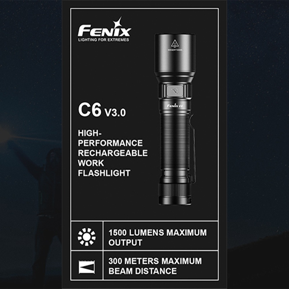 FENIX C6 V3.0 高性能直充作業手電筒/1500流明.戰術手電筒 強光led電筒 隨身手電筒 高流明手電-細節圖4