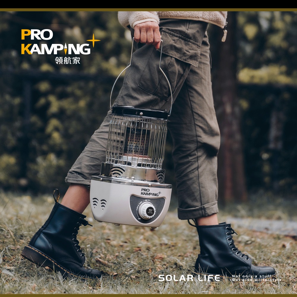 Pro Kamping領航家 360度瓦斯暖爐附收納袋 PK-GHB360.卡式瓦斯暖爐 露營取暖爐 戶外暖爐 環形暖爐-細節圖6
