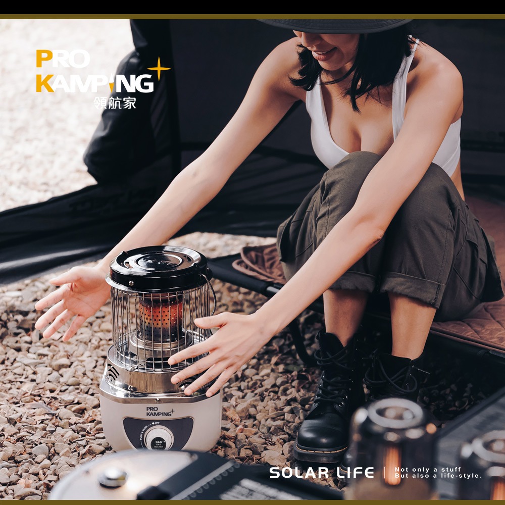 Pro Kamping領航家 360度瓦斯暖爐附收納袋 PK-GHB360.卡式瓦斯暖爐 露營取暖爐 戶外暖爐 環形暖爐-細節圖8