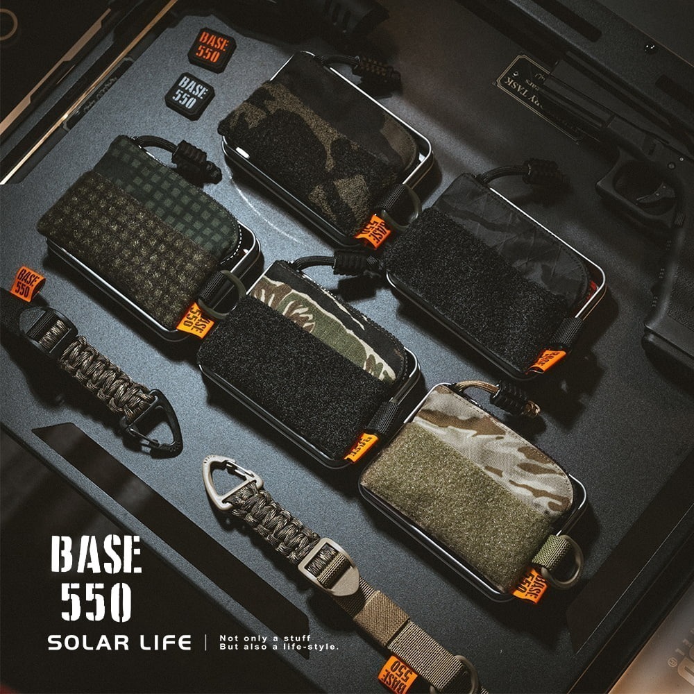 BASE 550 EDC POUCH/ EDC小包.拉鍊小零錢包 多功能鑰匙包 耳機包 短錢包 EDC小掛包-細節圖2