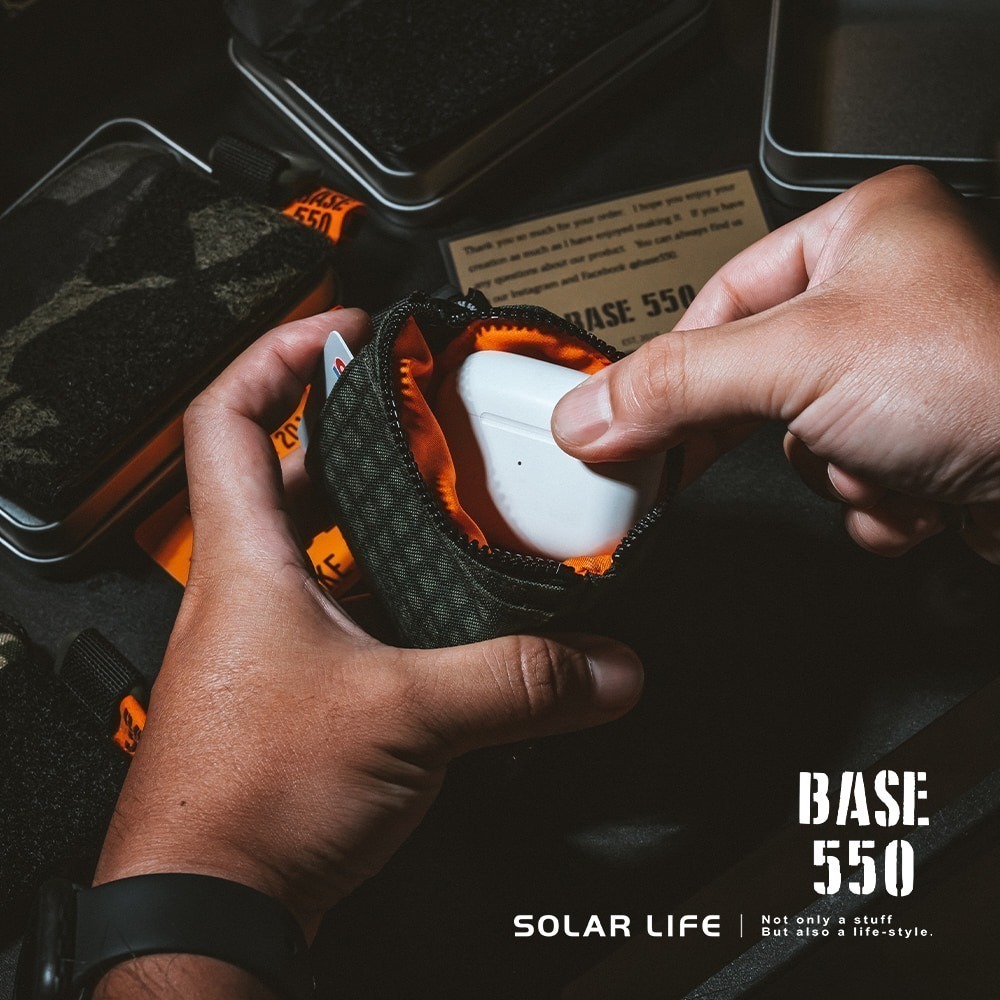 BASE 550 EDC POUCH/ EDC小包.拉鍊小零錢包 多功能鑰匙包 耳機包 短錢包 EDC小掛包-細節圖4