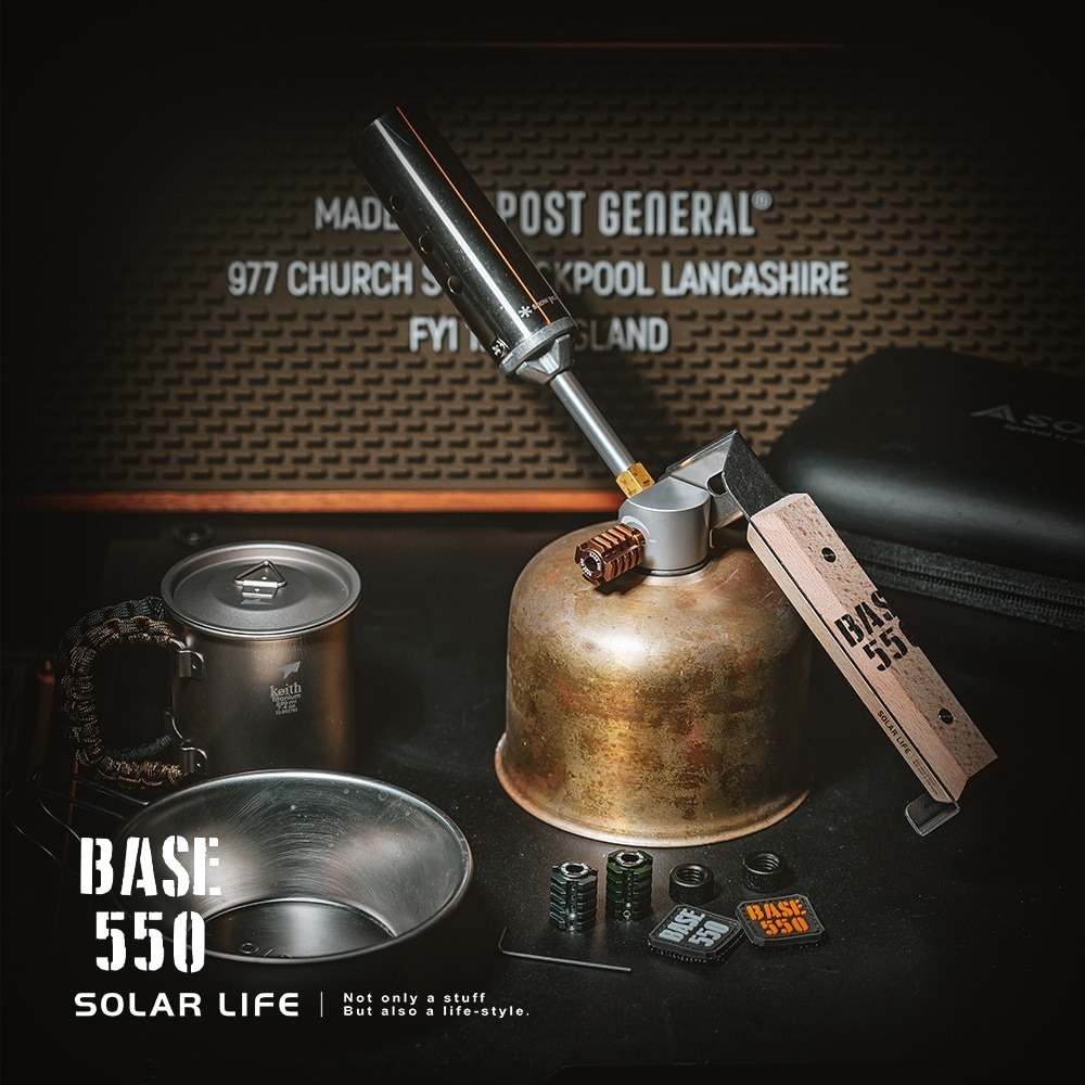 BASE 550 Rail Knob / 戰術魚骨旋鈕 (Soto ST-310/340).火力旋鈕 點火器調節鈕 蜘蛛-細節圖3