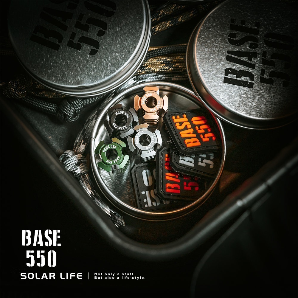 BASE 550 Rail Knob / 戰術魚骨旋鈕 (Soto ST-310/340).火力旋鈕 點火器調節鈕 蜘蛛-細節圖10