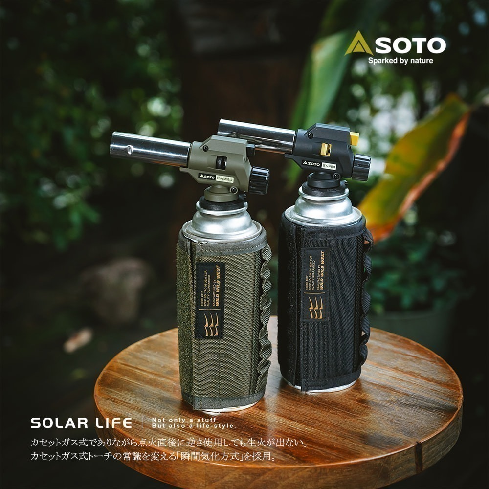 SOTO 溫控瓦斯噴槍 ST-450S/AS450SAG 台灣限定色.卡式噴火槍 露營瓦斯噴槍 露營噴火槍 卡式瓦斯噴燈-細節圖2