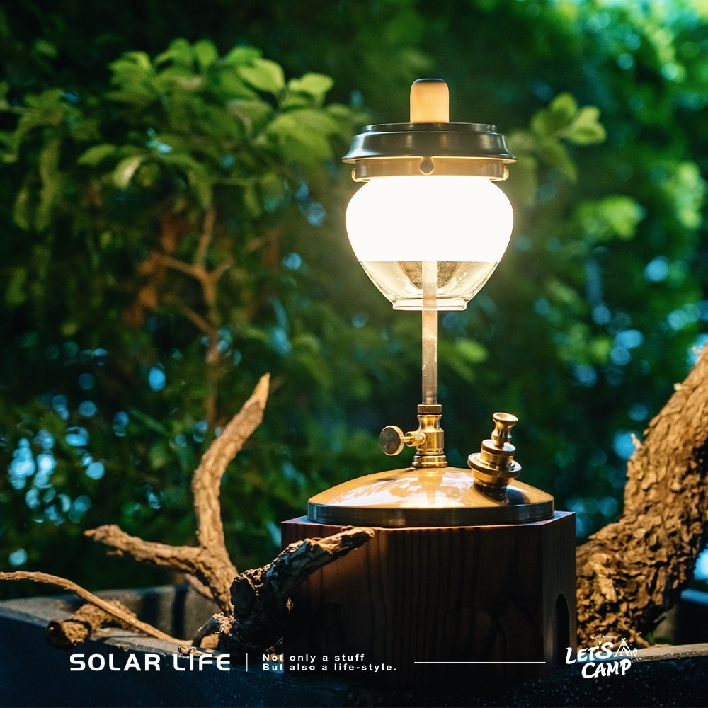 KITELAMP KL98TB黃銅木座煤油汽化燈.Tilley汽化燈 古典氣化燈 氣氛露營燈 復古煤油燈 KL80煤油-細節圖2