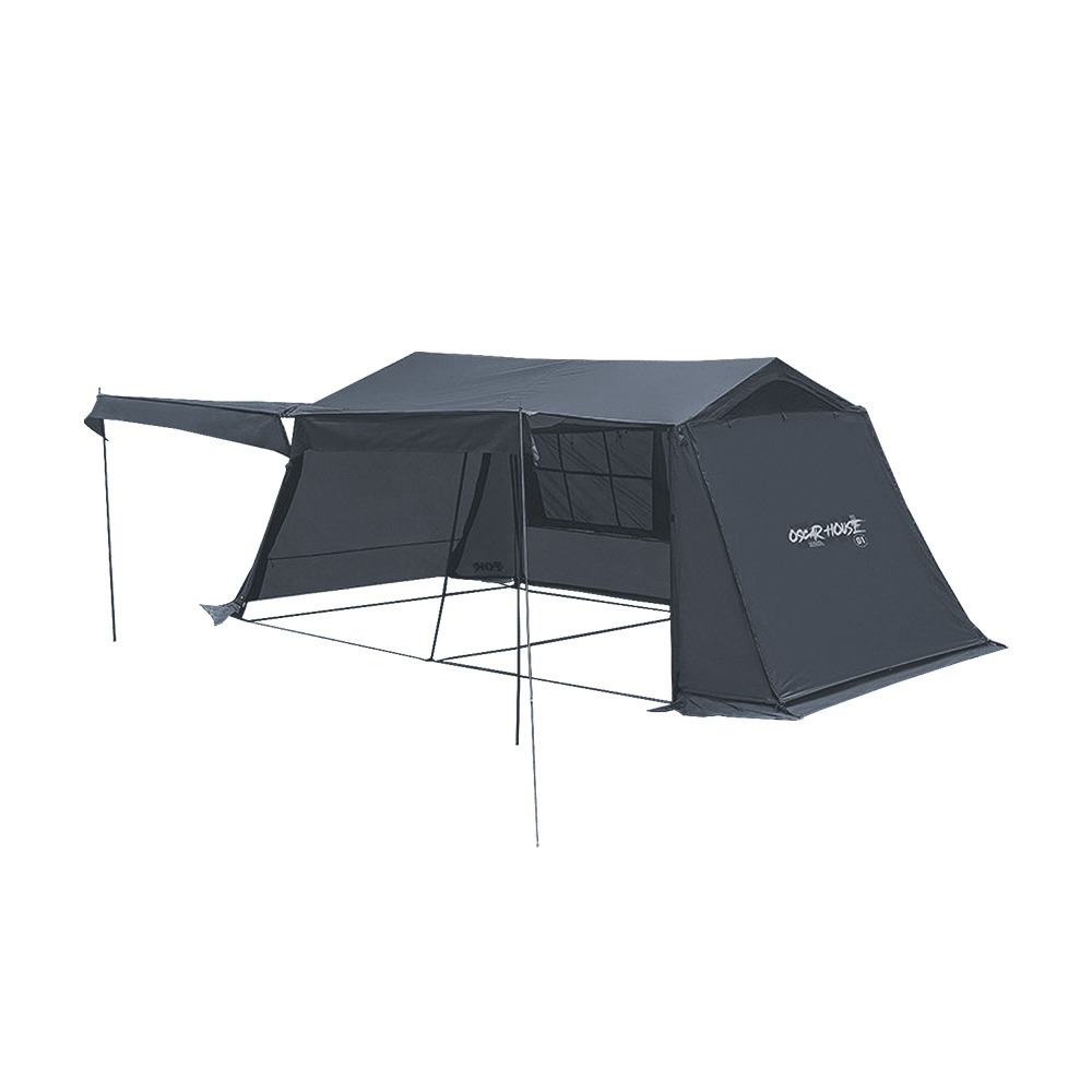 KAZMI KZM OSCAR 工業風奧斯卡4人帳.屋型帳 別墅帳 四人帳 小屋帳篷 一房一廳-規格圖11