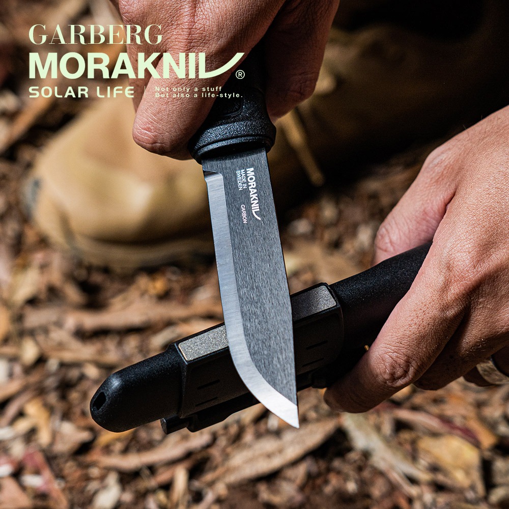 MORAKNIV KansbolGarberg刀款求生配件組#13911.刀具磨刀石 求生打火石 露營打火棒 反光傘繩-細節圖8