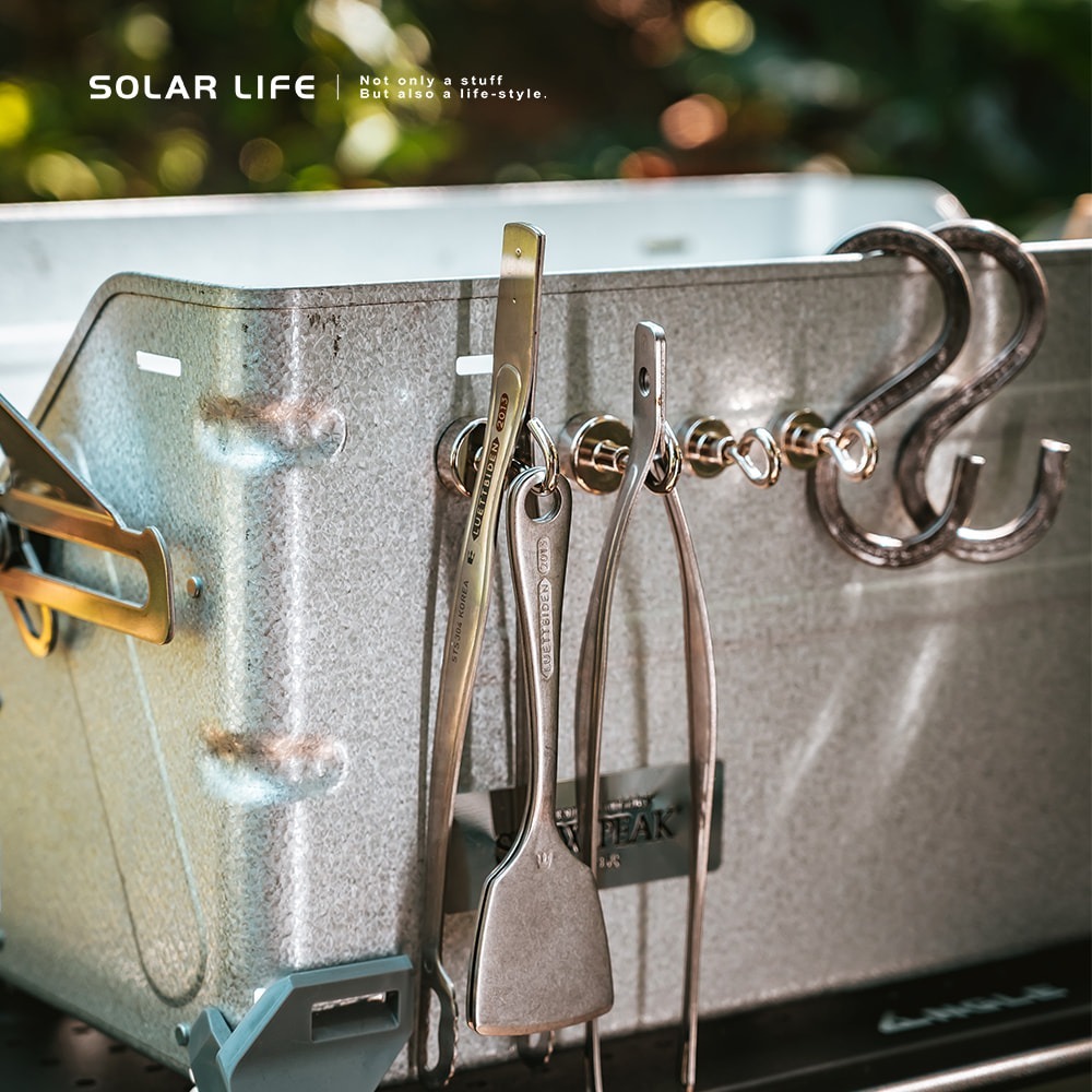 索樂生活 Solarlife 強磁掛勾+吊環套組 2in1.強力磁鐵 露營車用磁吸 多功能掛鉤 車宿磁鐵 吸鐵磁鐵-細節圖2