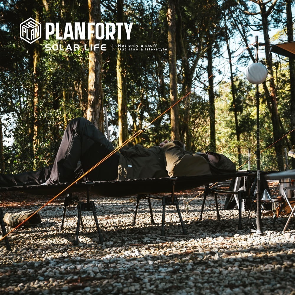 PLANFORTY P-COT75 1000D cordura 超強度行軍床 四環結構 加長/耐重350KG.韓國行軍床-細節圖4