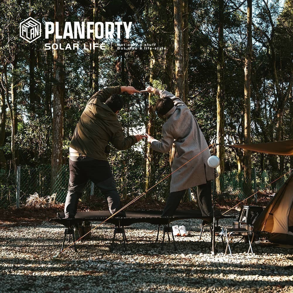 PLANFORTY P-COT75 1000D cordura 超強度行軍床 四環結構 加長/耐重350KG.韓國行軍床-細節圖7