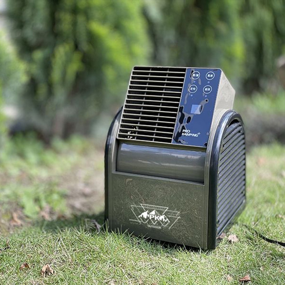 Pro Kamping領航家 搖擺便攜式循環扇 PK-068GB(含收納袋).露營渦輪扇 帳篷循環扇 遙控循環風扇-細節圖2