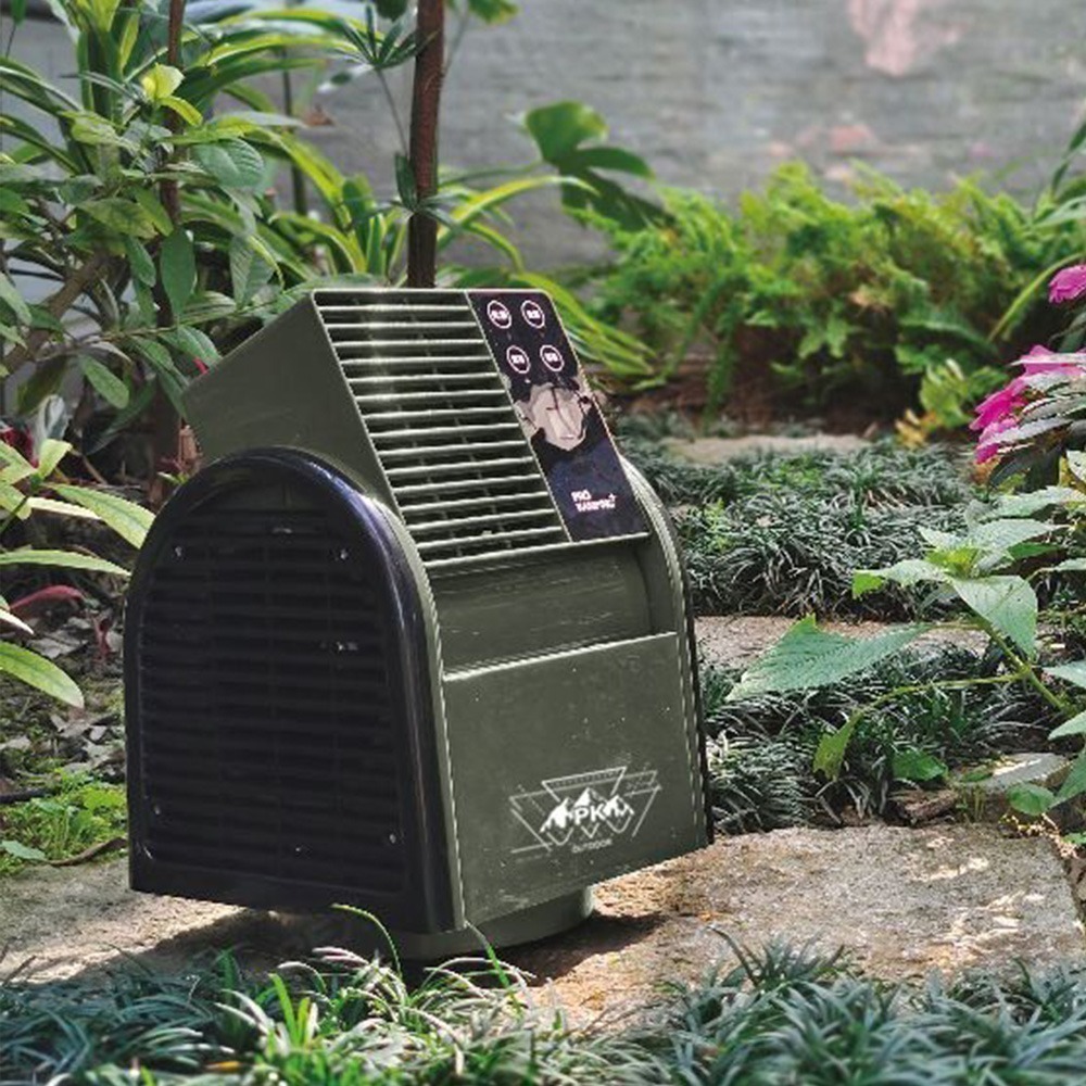 Pro Kamping領航家 搖擺便攜式循環扇 PK-068GB(含收納袋).露營渦輪扇 帳篷循環扇 遙控循環風扇-細節圖3