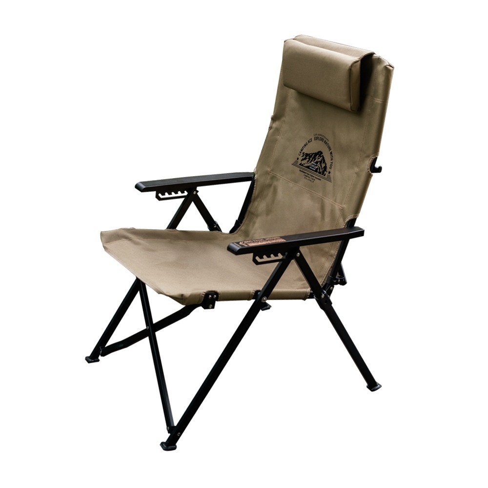 Camping ACE 野樂 黑森戰術六段椅 ARC-8T.折疊露營椅 大川椅 可調戶外椅 高背椅 摺疊躺椅-規格圖6