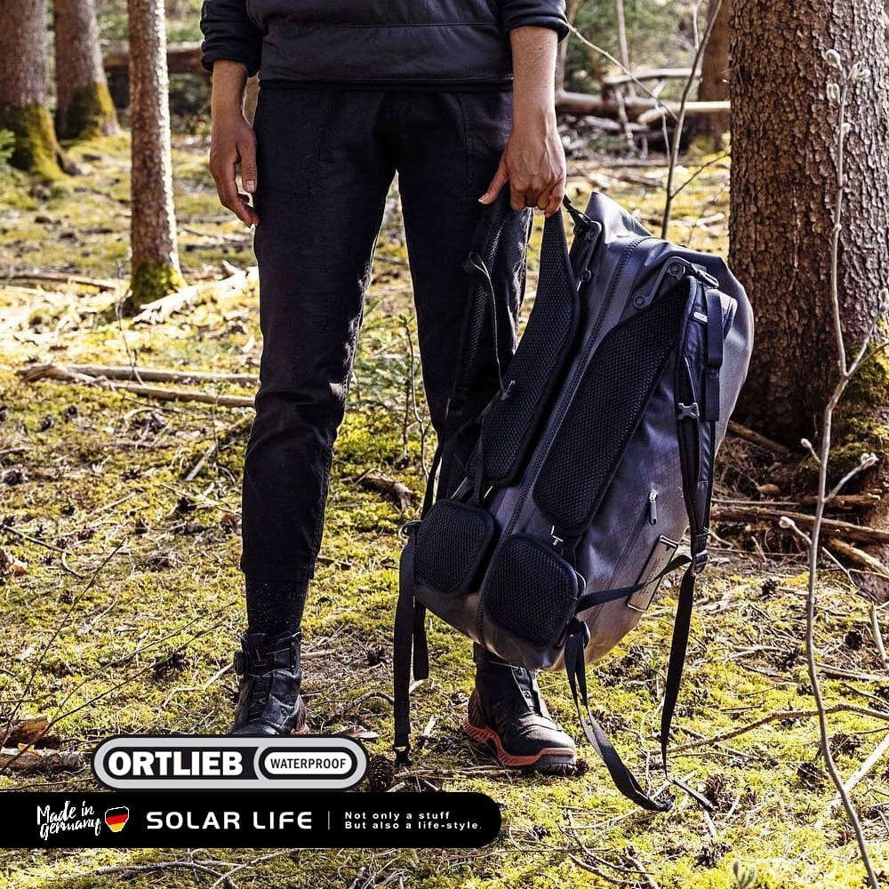 ORTLIEB Atrack Metrosphere 34L 黑色壓紋防水背包.溯溪防水包 雙肩機能包 戶外防水袋 登山-細節圖4