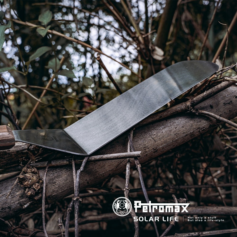 Petromax 木柄不鏽鋼煎鏟 長/短 Flexible Spatula for Grill and Pans.料理鏟-細節圖6