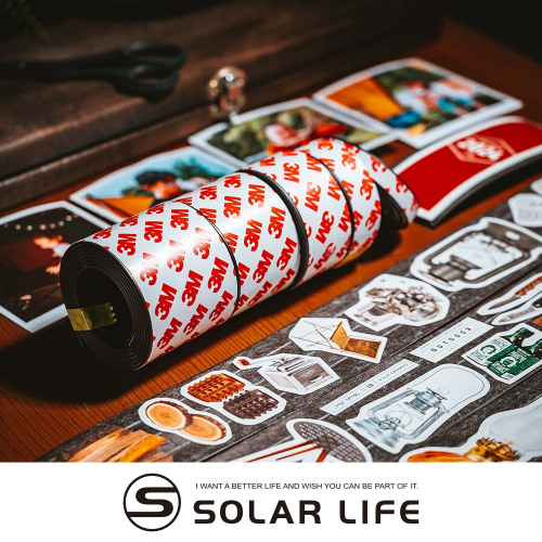 Solar Life 索樂生活 3M背膠軟性磁鐵條.背膠軟磁條 橡膠磁鐵 可裁剪磁條 窗簾紗窗 白板黑板 冰箱磁鐵