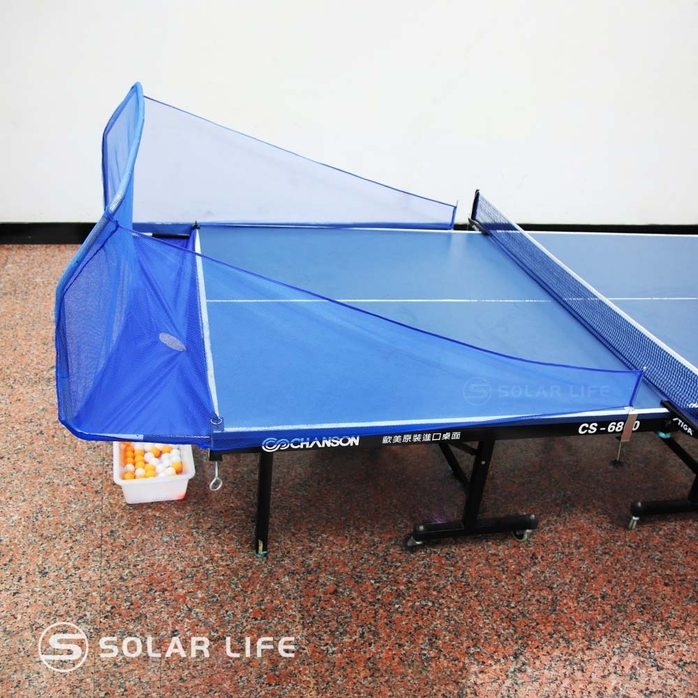 Solar Life 索樂生活 桌球集球網桌架.桌球回收網 桌球撿球網 夾式攔球網 兵乓球檔球網 兵乓球發球機-細節圖2