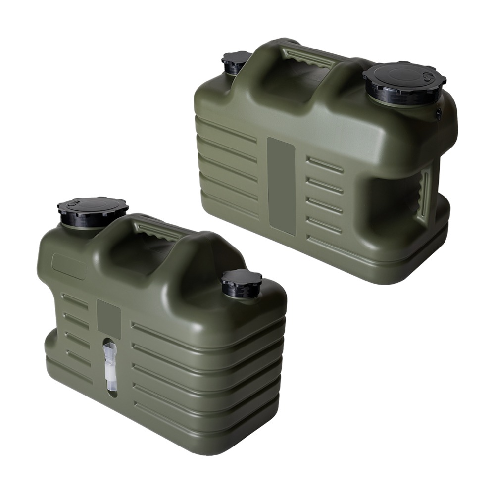 Solar Life 索樂生活 戶外露營儲水桶 18.5L/12L.軍風飲水桶 車露車宿 提把水桶 食品級水箱 戰術水壺-規格圖8