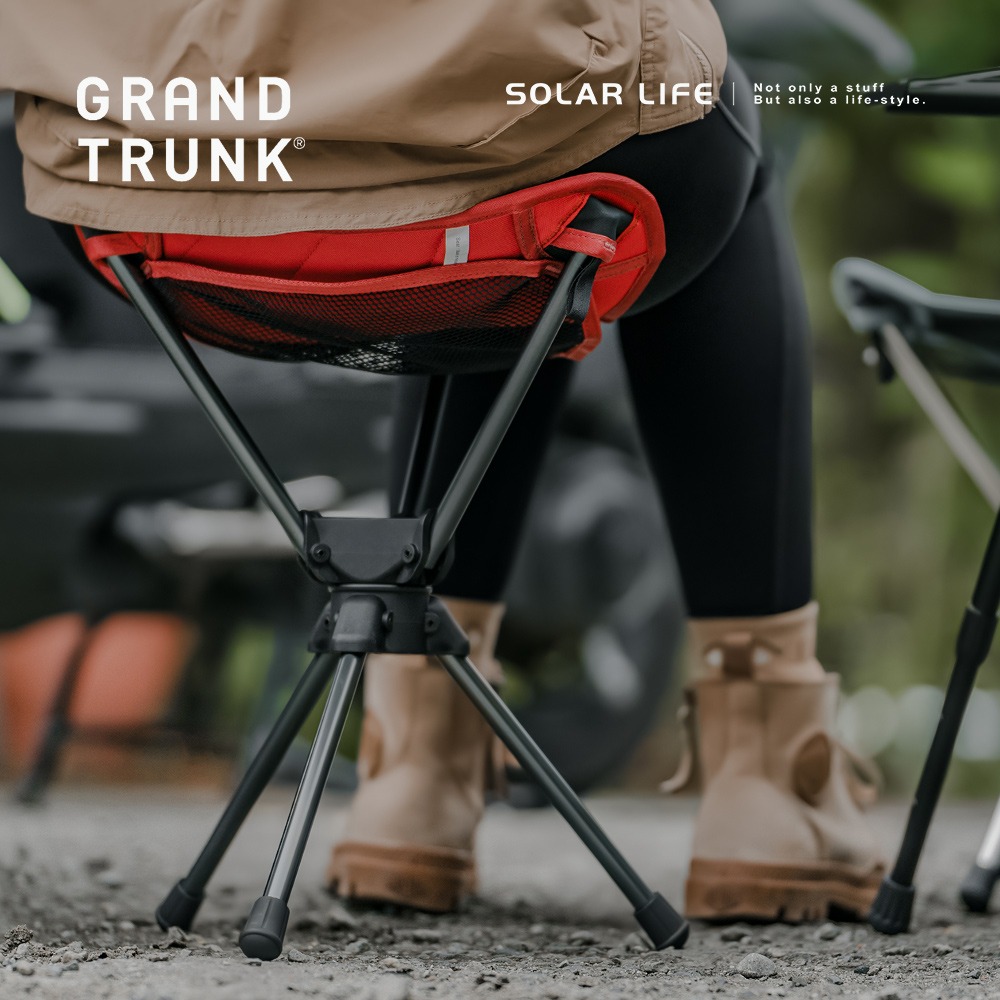 Grand Trunk COMPASS 360° STOOL 折凳.折疊野餐凳 戶外隨身椅 露營三角椅 三角釣魚椅-細節圖3