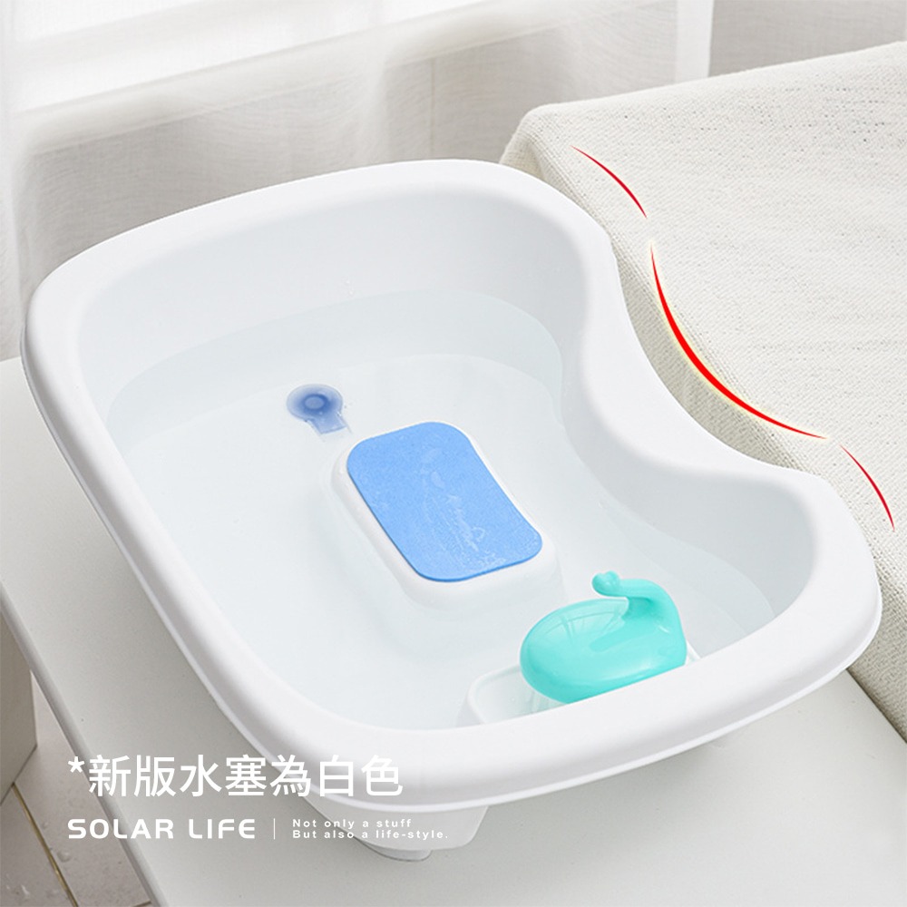 Solar Life 索樂生活 臥床平躺洗頭盆.免彎腰洗頭盆 床上洗髮 洗頭神器 病人護理 兒童孕婦洗頭-細節圖2