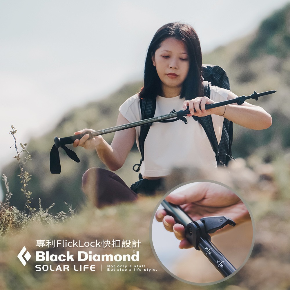 Black Diamond S24 TRAIL EXPLORER 3 登山杖.徒步拐杖 折疊超輕杖 折疊伸縮杖 健走杖-細節圖4