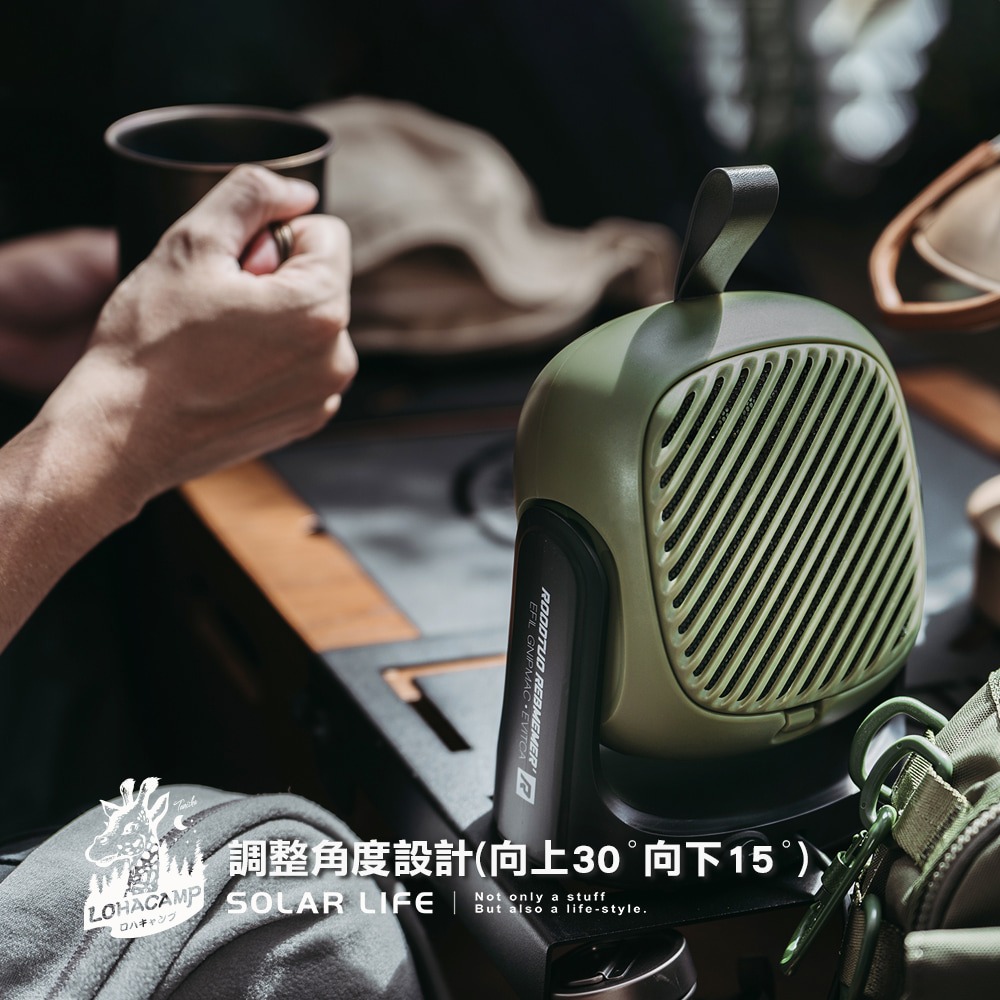 樂活不露 2025最新款三代吊掛式PTC陶瓷電暖器510W.露營暖爐 桌上暖風機 迷你暖風扇 小型家用暖氣 PTC陶瓷-細節圖6