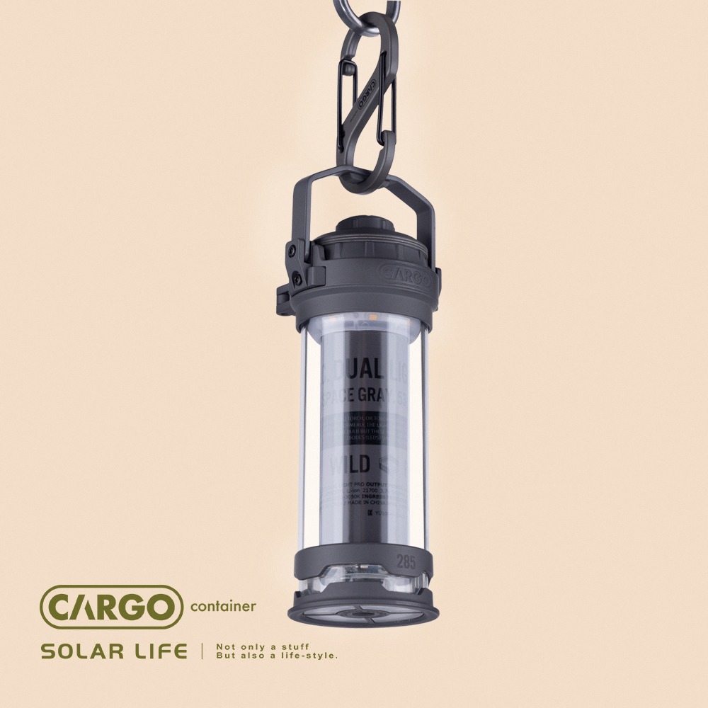 CARGO container 工業風鋁合金LED燈.燈塔燈 迷你露營燈 防水野營燈 帳篷吊掛小燈 登山照明燈-細節圖2