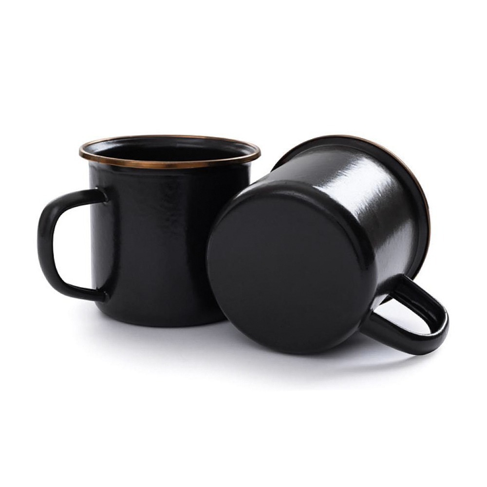 Barebones CKW-356 琺瑯杯組 Enamel Cup Set / 14oz.琺瑯杯 琺瑯馬克杯 露營鋼杯-規格圖6