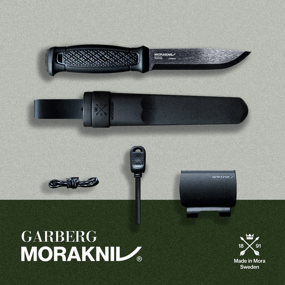 MORAKNIV Garberg 全龍骨式高碳鋼直刀&求生配件 13915.戶外直刀 求生野營刀 多功能露營刀 登山直刀-細節圖5