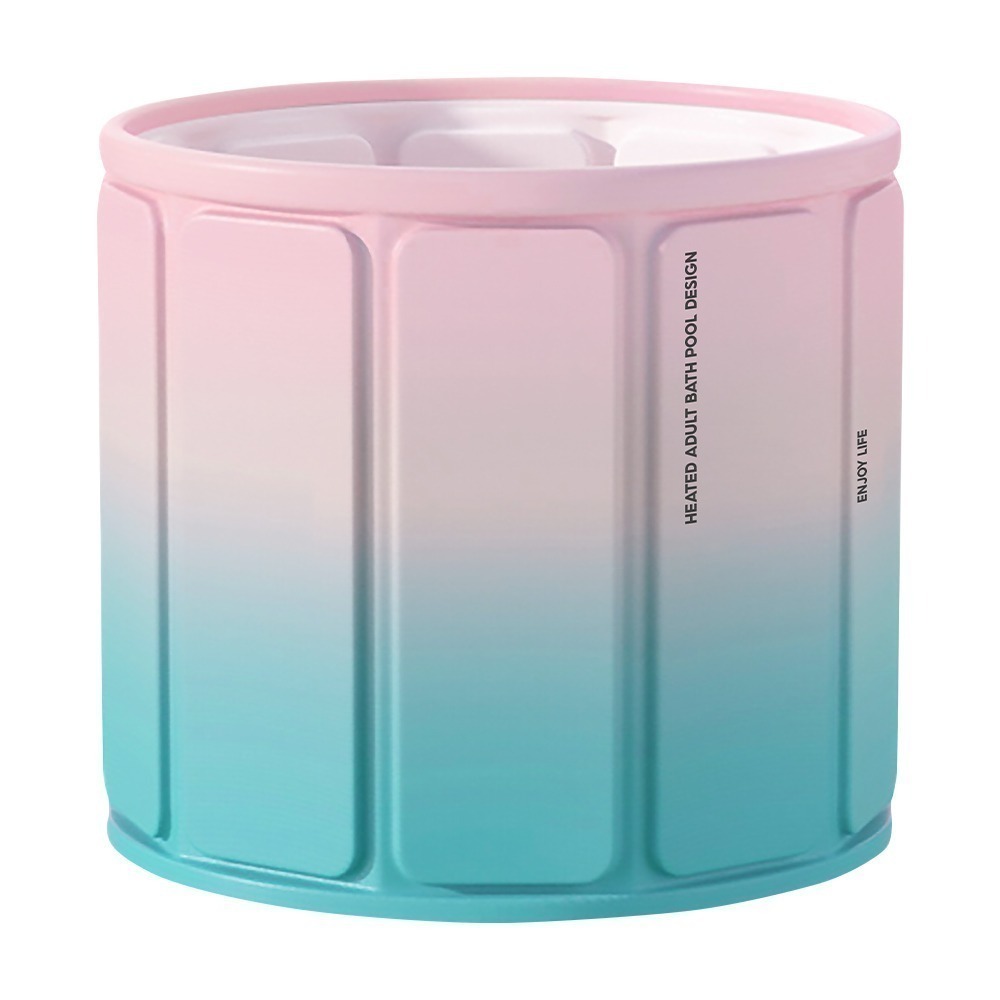 Solar Life 索樂生活 免安裝秒收折疊泡澡桶.摺疊浴缸 保溫沐浴桶 加厚泡澡盆 成人兒童浴盆 洗澡儲水桶-規格圖10