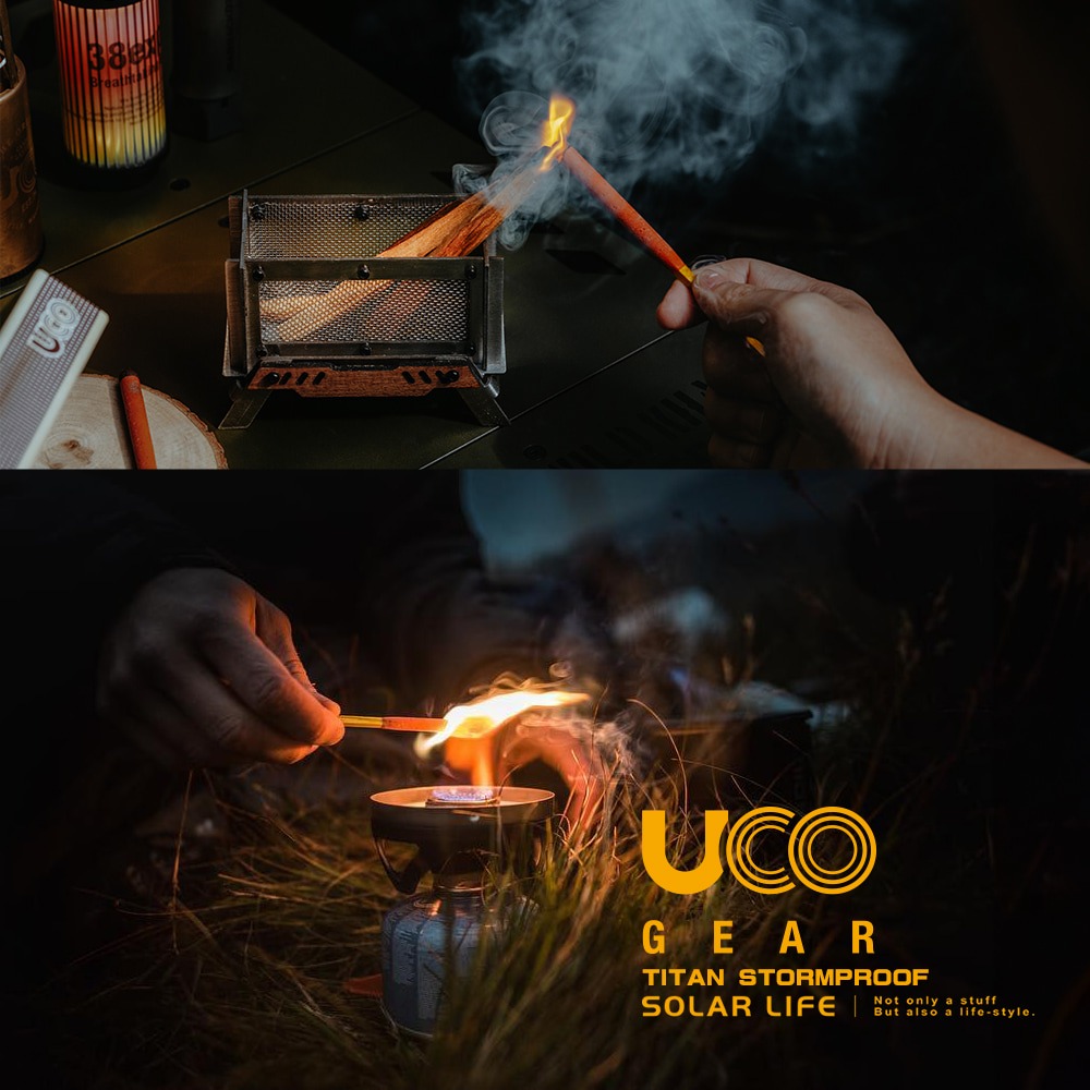 UCO Titan Stormproof Match Kit 防風防水特大火柴組/補充包(25支).防水火柴 露營登山-細節圖7