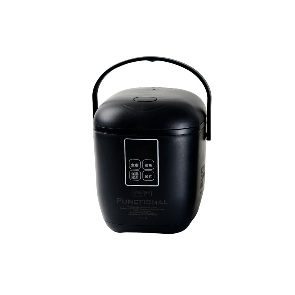 樂活不露 天后鍋二代煮粥版0.9L 三人份電子鍋 EP-302.迷你電鍋 露營飯鍋 電飯鍋 煮飯鍋 低瓦數小電鍋-規格圖6