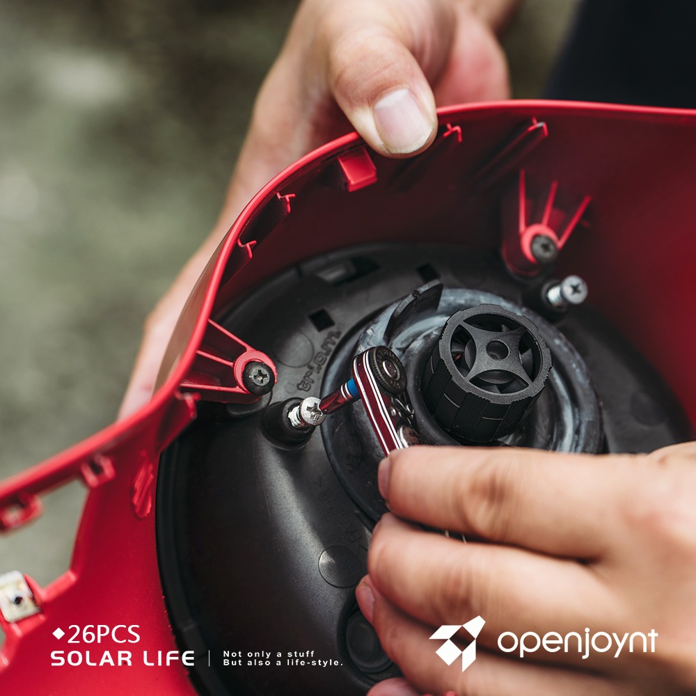 openjoynt 拓幸良品 38PCS/26PCS 多功能套筒起子組.搖頭棘輪 螺絲起子套裝 套筒扳手組 六角套筒-細節圖8