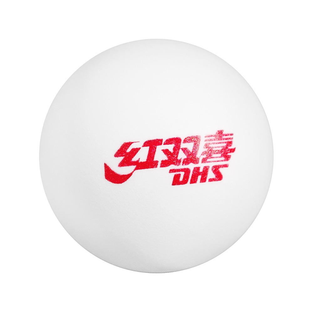 紅雙喜DHS 桌球40+.塑料兵乓球 ITTF球 桌球訓練球 有縫球 ABS40+球-規格圖3