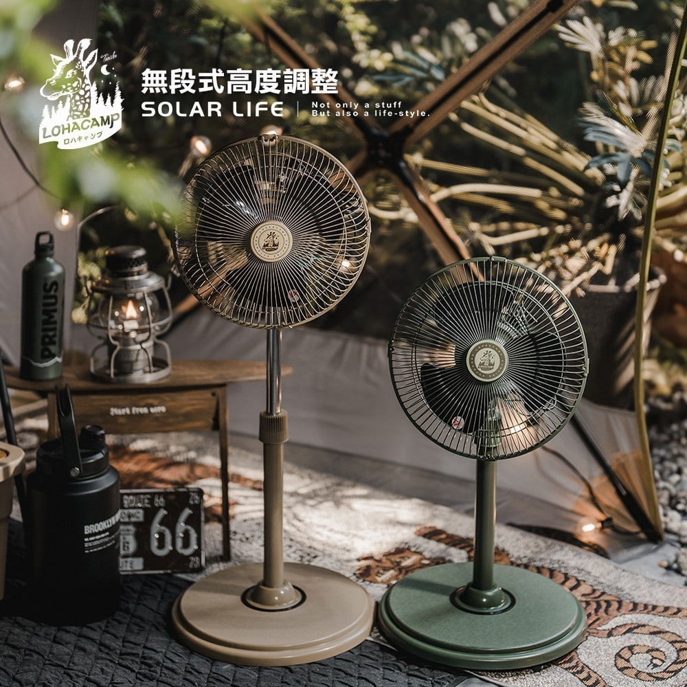 樂活不露 12吋風格立扇.落地扇 伸縮風扇 直立式工業扇 居家戶外 擺頭循環扇 台灣製造-細節圖4