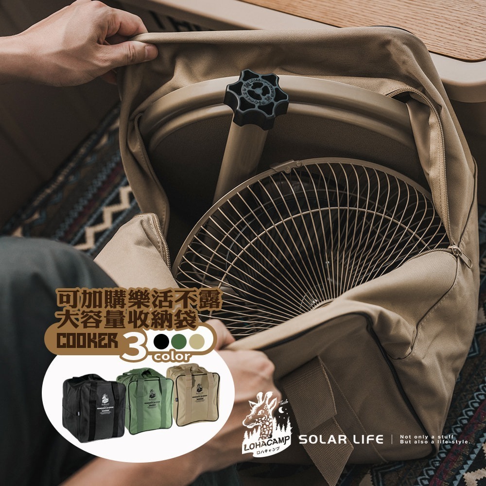 樂活不露 12吋風格立扇.落地扇 伸縮風扇 直立式工業扇 居家戶外 擺頭循環扇 台灣製造-細節圖7