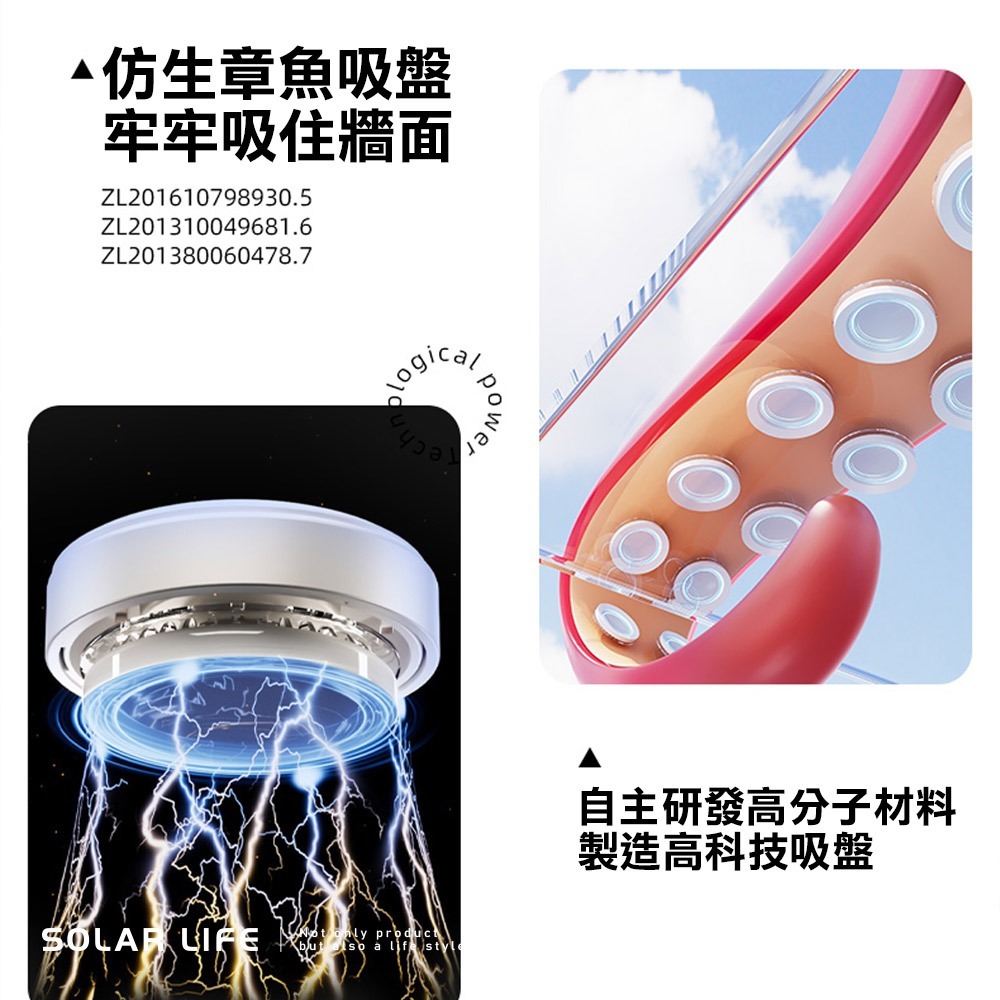 TAILI太力 真空吸盤三角置物架.牆角置物架 吸盤三角架 轉角置物籃 廁所收納架 浴室吸盤架-細節圖3