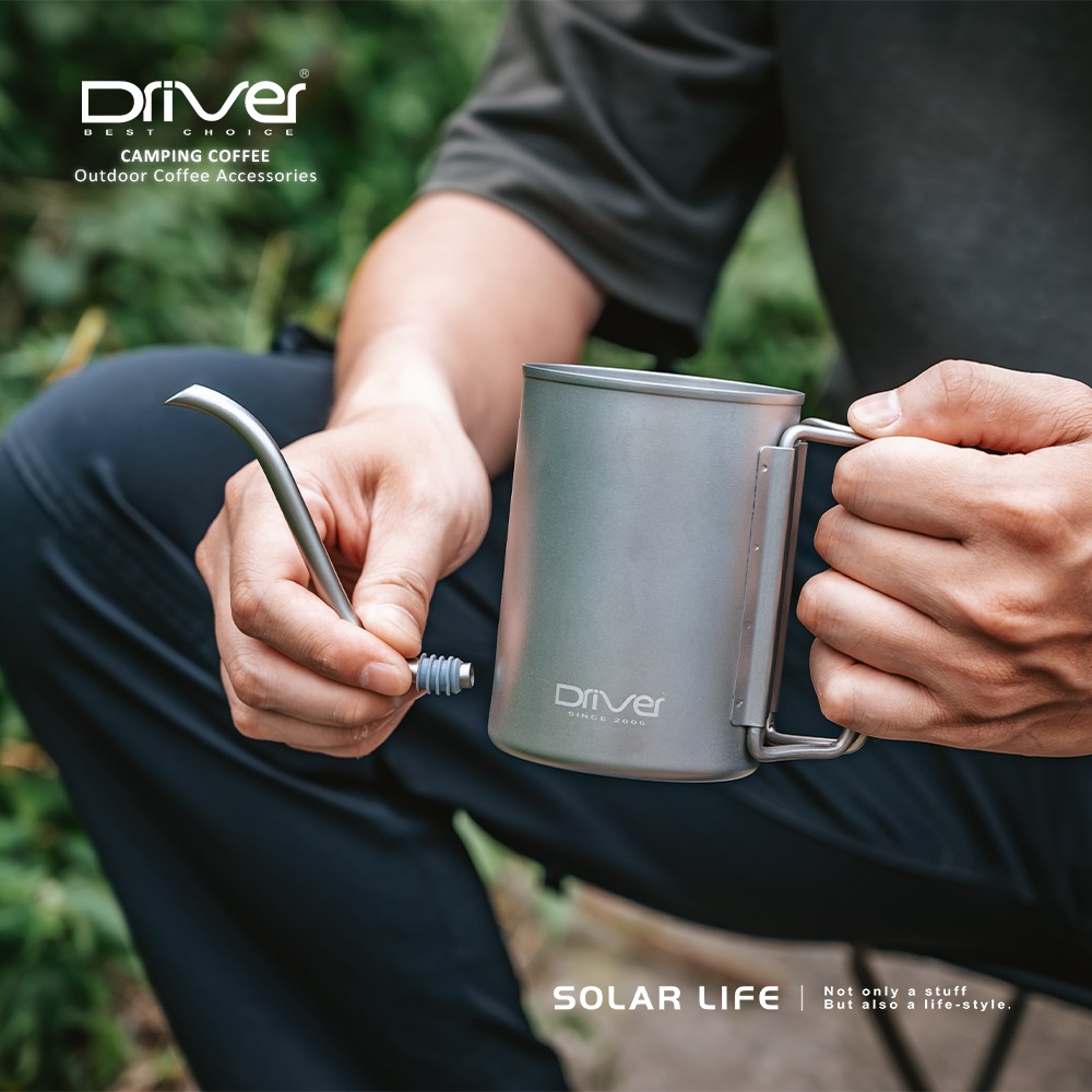 Driver SOLO手沖咖啡組.手沖咖啡套裝 露營咖啡組 咖啡旅行組 咖啡手沖組 隨身咖啡組-細節圖5