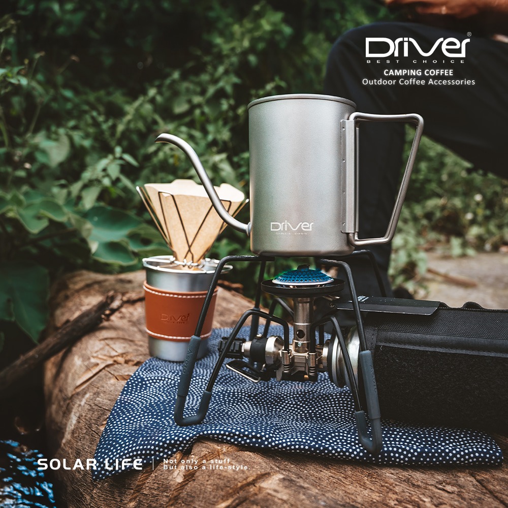Driver SOLO手沖咖啡組.手沖咖啡套裝 露營咖啡組 咖啡旅行組 咖啡手沖組 隨身咖啡組-細節圖8