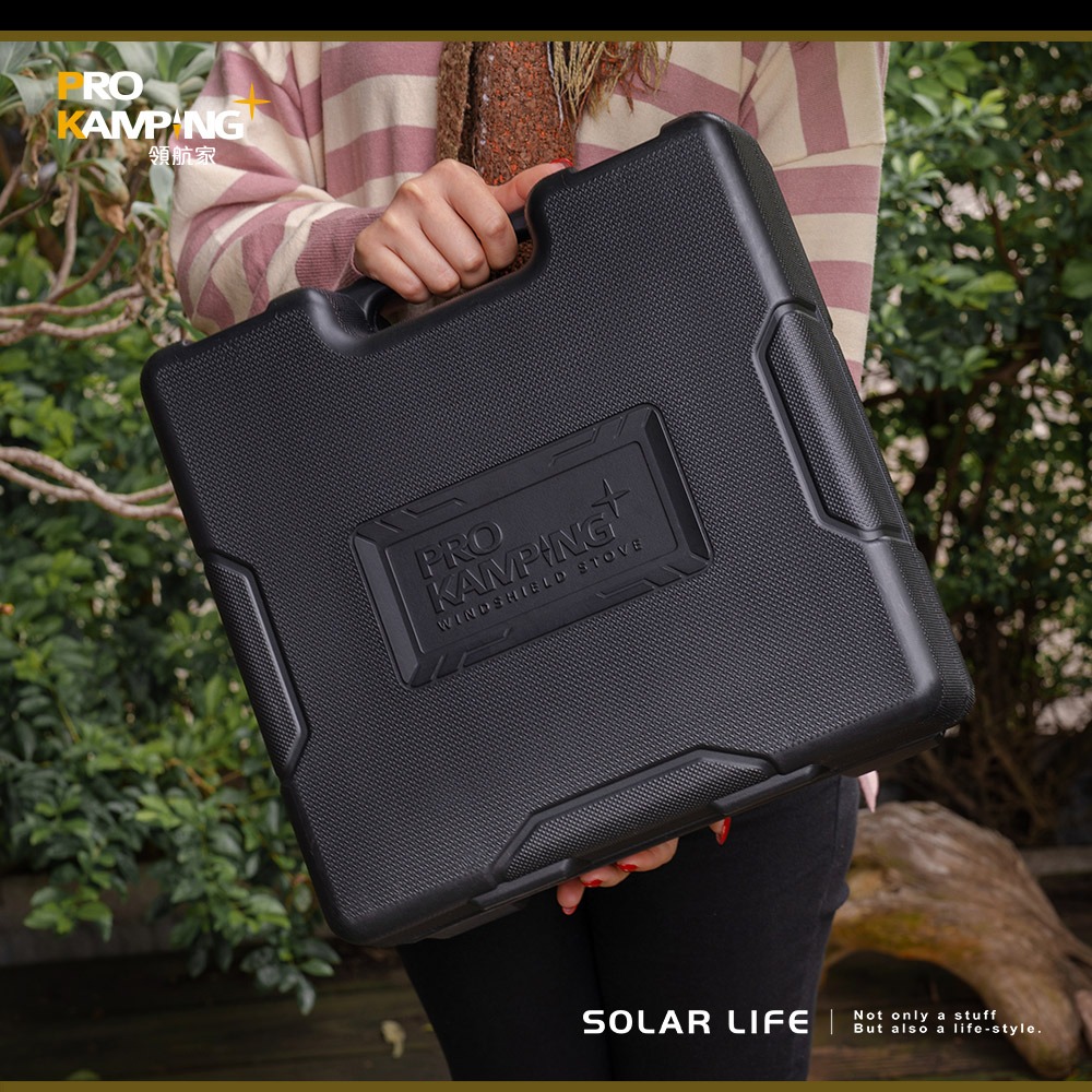 Pro Kamping領航家 高功率瓦斯爐4.1kW 黑森爐 附收納盒.瓦斯卡式爐 4.1KW瓦斯爐 防風單口爐-細節圖5