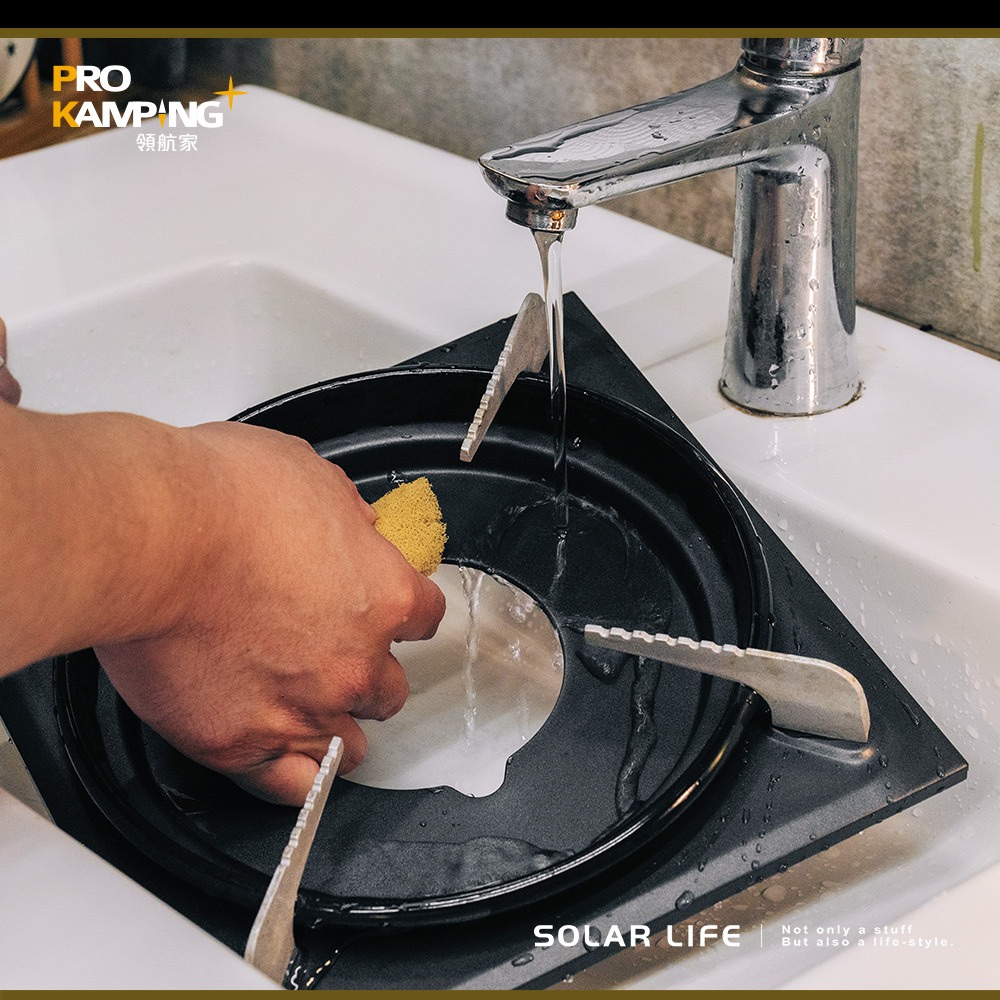 Pro Kamping領航家 高功率瓦斯爐4.1kW 黑森爐 附收納盒.瓦斯卡式爐 4.1KW瓦斯爐 防風單口爐-細節圖7