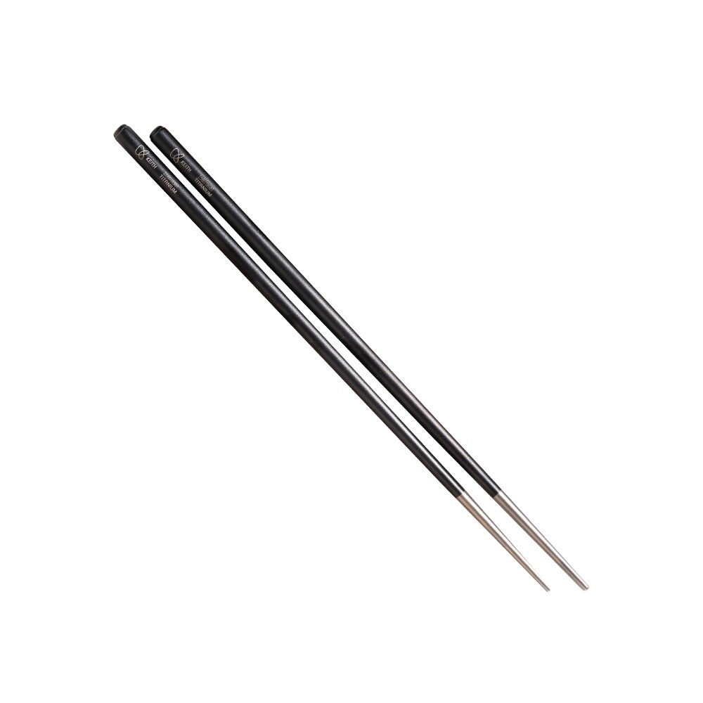 Keith 鎧斯鈦彩鈦圓形鈦筷 23.5cm / Ti5661 Ti5662 Ti5663 Ti5664.彩鈦筷子 純鈦-規格圖6