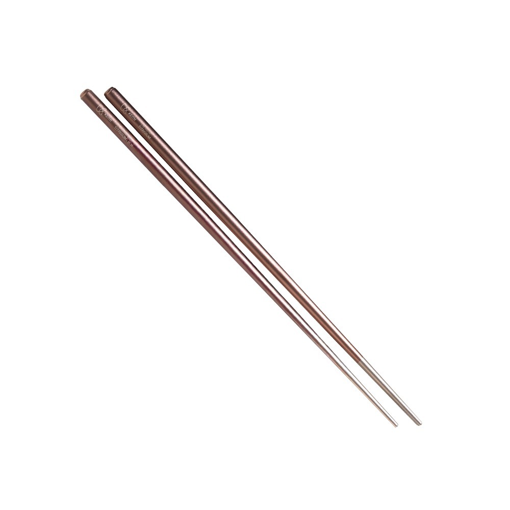 Keith 鎧斯鈦彩鈦圓形鈦筷 23.5cm / Ti5661 Ti5662 Ti5663 Ti5664.彩鈦筷子 純鈦-規格圖6