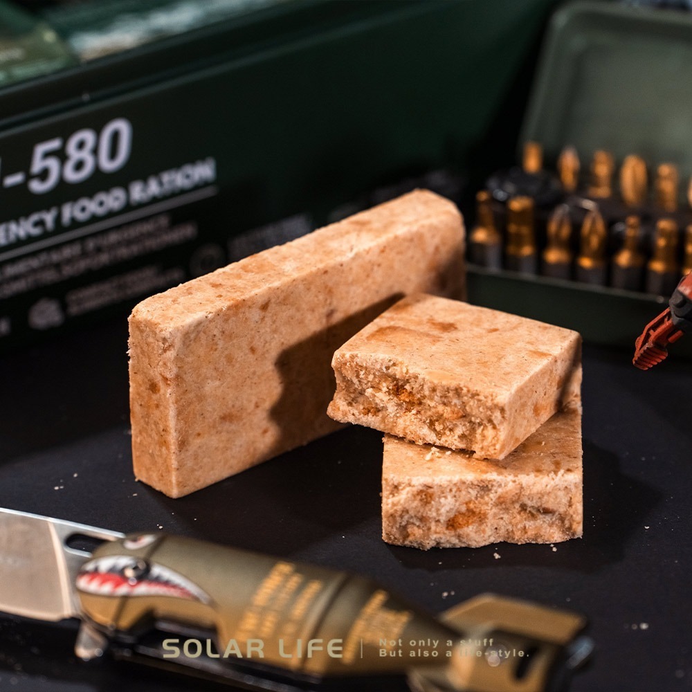 BLACK HEED 美製BH-580戰備糧食 保存期限20年.防災口糧 MRE壓縮餅乾 儲備物資 地震颱風 登山能量棒-細節圖4